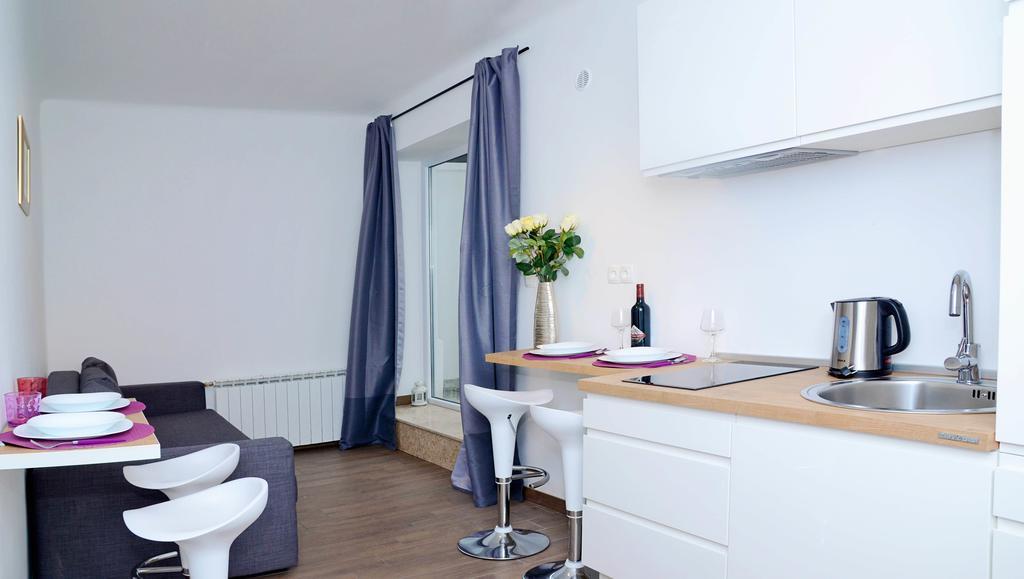 Luky City Center Zagreb, Jazz Apartments Rum bild